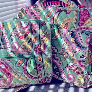 Vera Bradley baby diaper bag and cross bag - tutti fruitti pattern